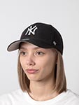 Бейсболка 47 BRAND арт. B-MVPSP17WBP-BKW New York Yankees MLB (черный)